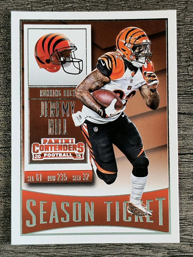 2015 Panini Contenders #52 Jeremy Hill