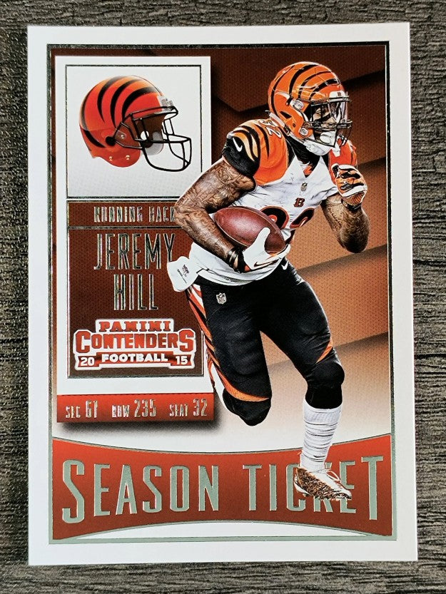 2015 Panini Contenders #52 Jeremy Hill