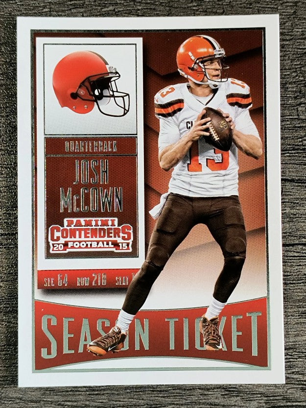 2015 Panini Contenders #54 Josh McCown
