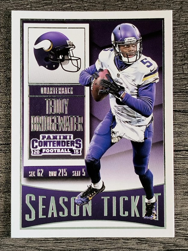 2015 Panini Contenders #70 Teddy Bridgewater
