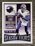 2015 Panini Contenders #70 Teddy Bridgewater