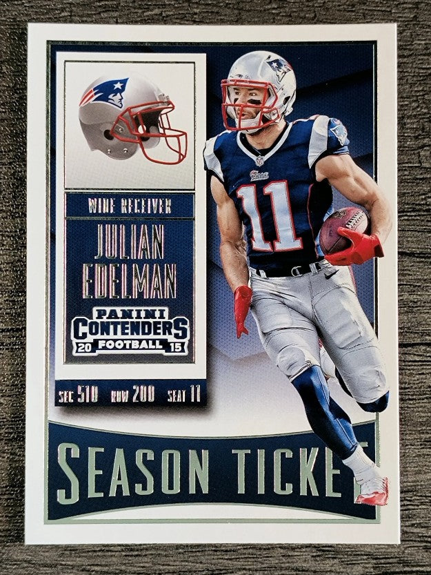 2015 Panini Contenders #80 Julian Edelman