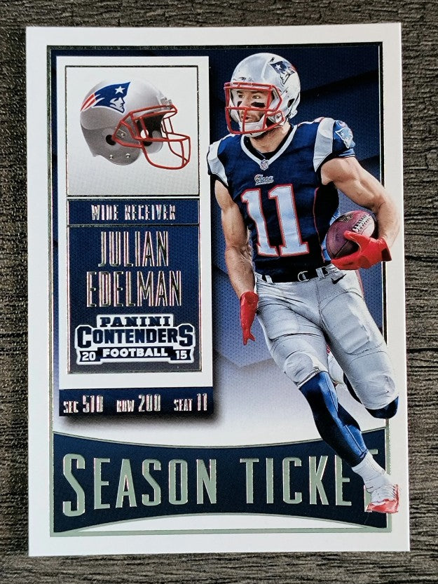 2015 Panini Contenders #80 Julian Edelman