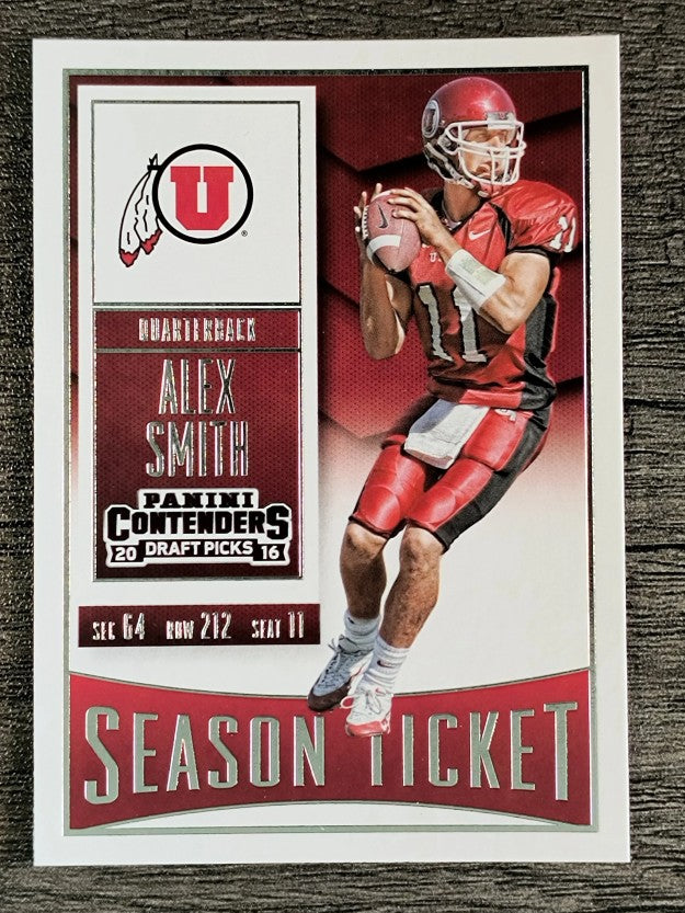 2016 Panini Contenders Draft Picks #4 Alex Smith
