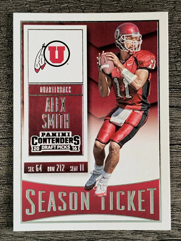 2016 Panini Contenders Draft Picks #4 Alex Smith