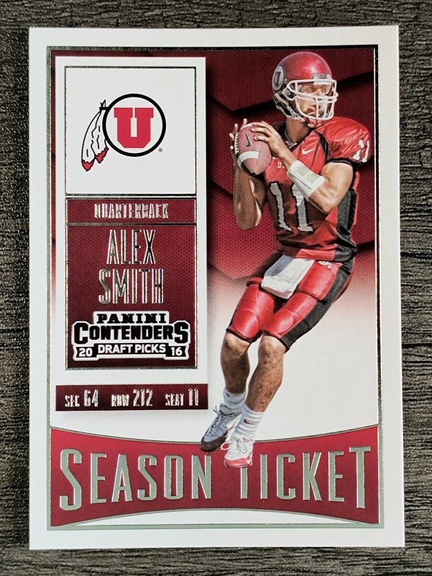 2016 Panini Contenders Draft Picks #4 Alex Smith