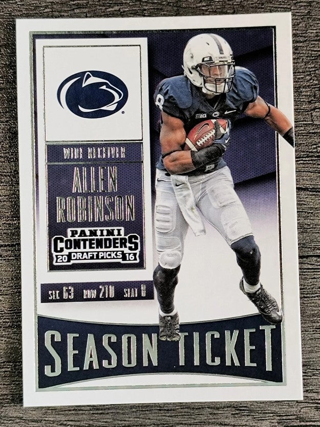 2016 Panini Contenders Draft Picks #6 Allen Robinson