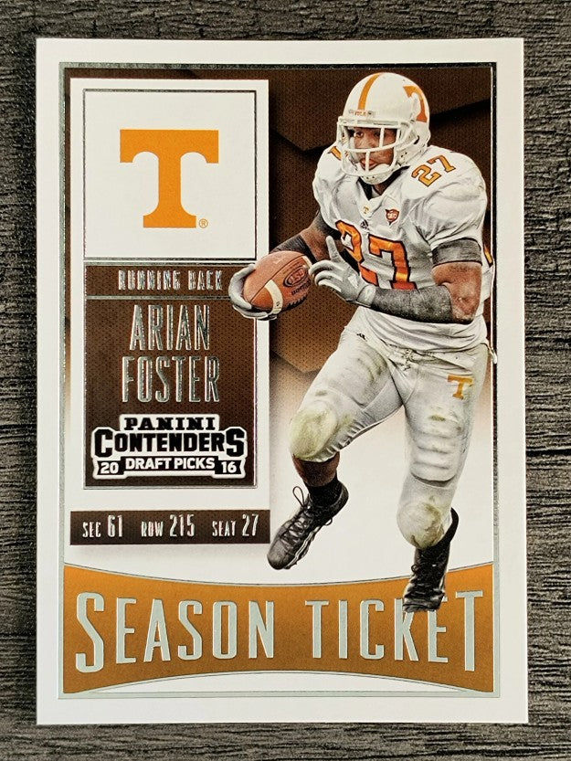 2016 Panini Contenders Draft Picks #11 Arian Foster