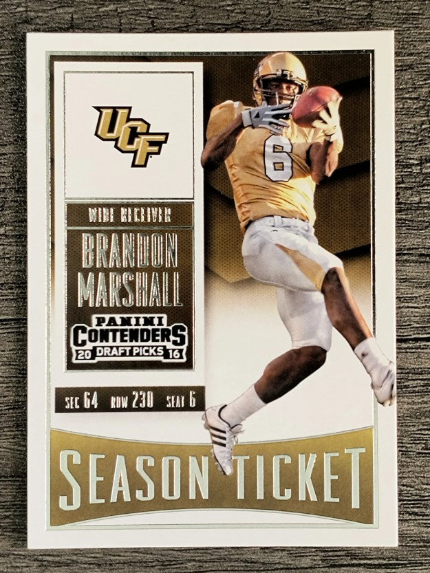 2016 Panini Contenders Draft Picks #14 Brandon Marshall