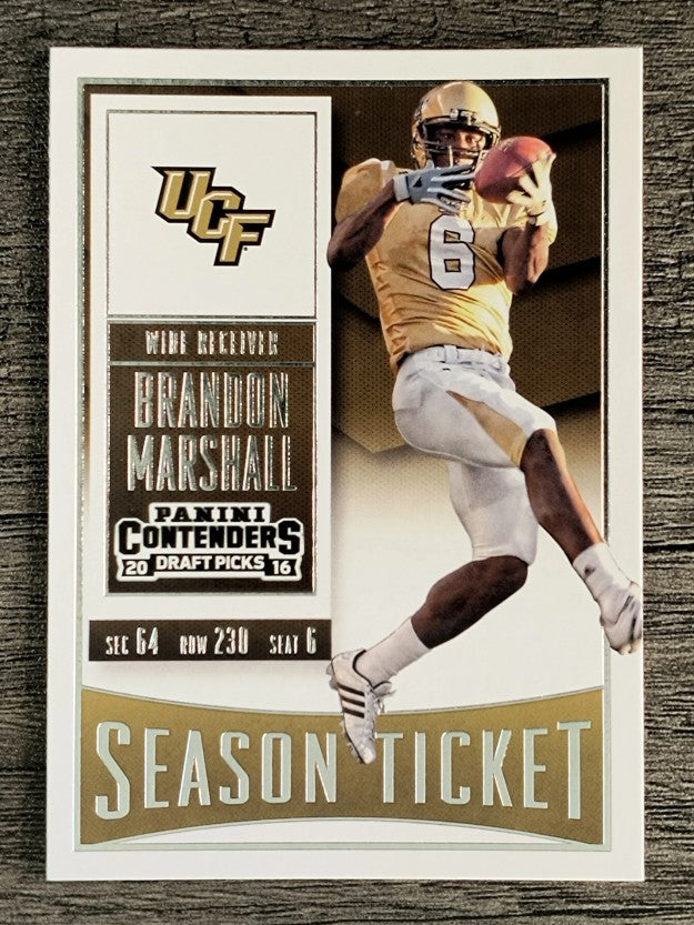 2016 Panini Contenders Draft Picks #14 Brandon Marshall
