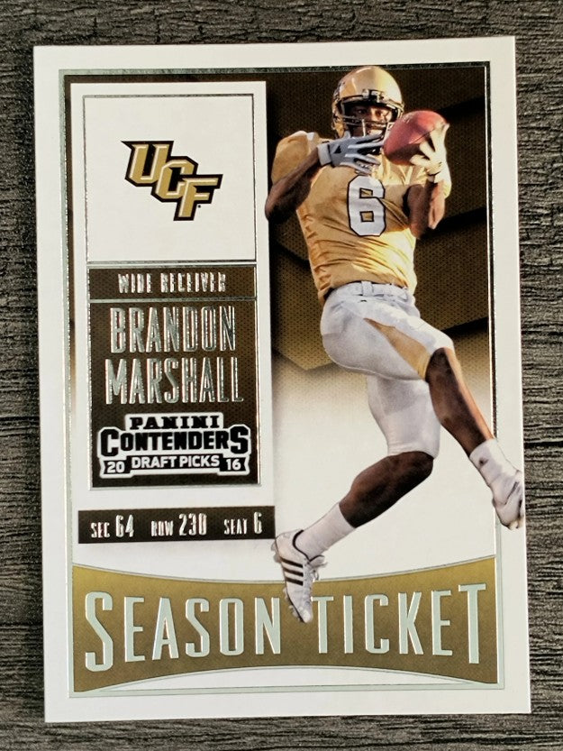 2016 Panini Contenders Draft Picks #14 Brandon Marshall
