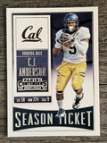 2016 Panini Contenders Draft Picks #15 C.J. Anderson