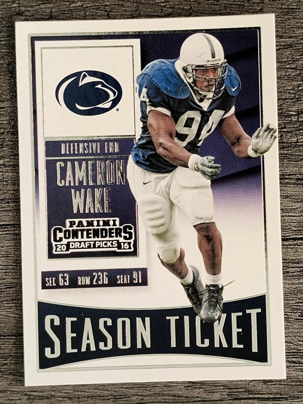 2016 Panini Contenders Draft Picks #18 Cameron Wake