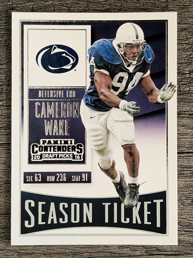 2016 Panini Contenders Draft Picks #18 Cameron Wake