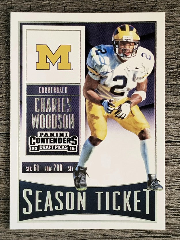 2016 Panini Contenders Draft Picks #21 Charles Woodson