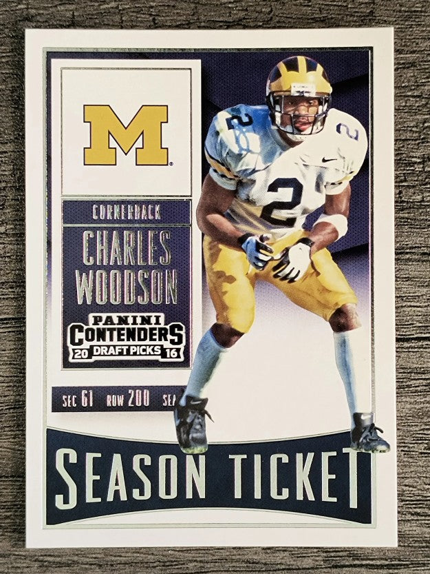 2016 Panini Contenders Draft Picks #21 Charles Woodson