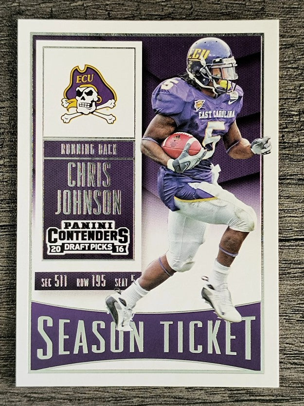 2016 Panini Contenders Draft Picks #22 Chris Johnson
