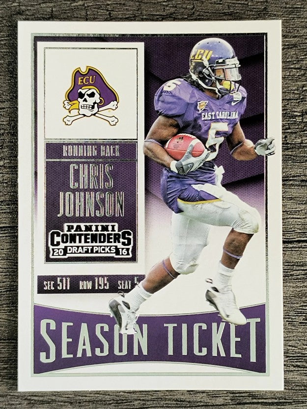 2016 Panini Contenders Draft Picks #22 Chris Johnson