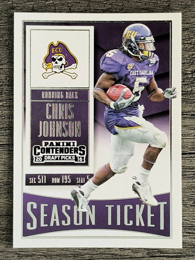 2016 Panini Contenders Draft Picks #22 Chris Johnson