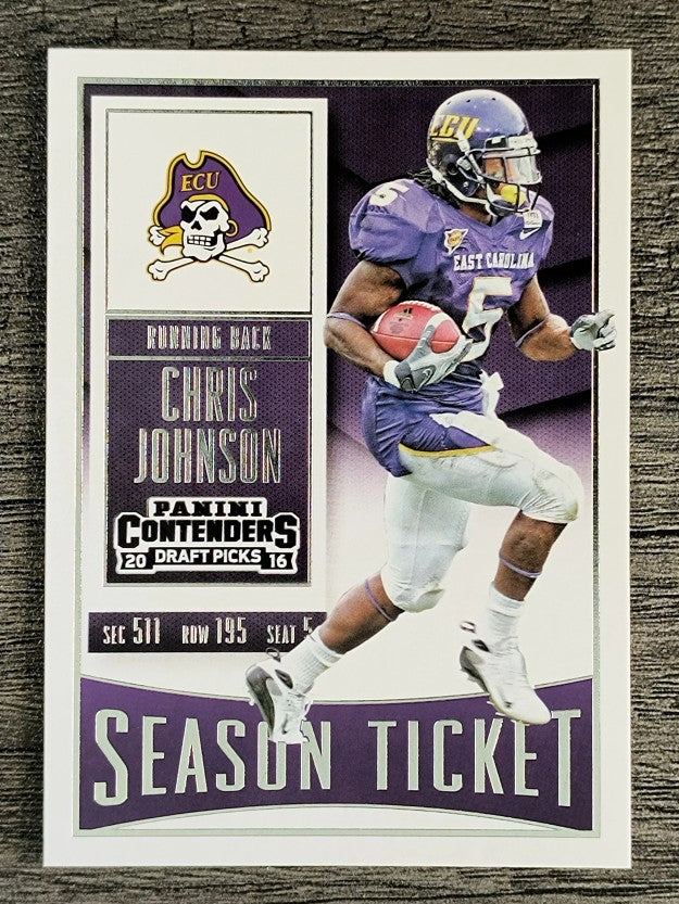 2016 Panini Contenders Draft Picks #22 Chris Johnson