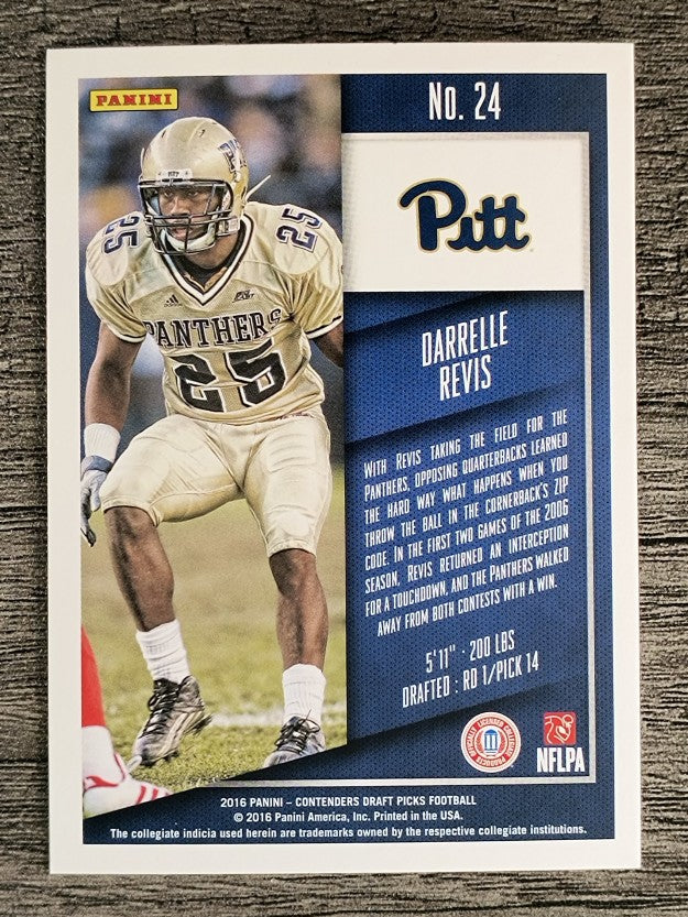 2016 Panini Contenders Draft Picks #24 Darrelle Revis