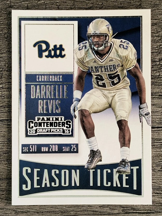 2016 Panini Contenders Draft Picks #24 Darrelle Revis