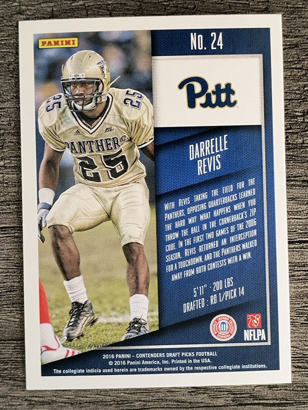 2016 Panini Contenders Draft Picks #24 Darrelle Revis