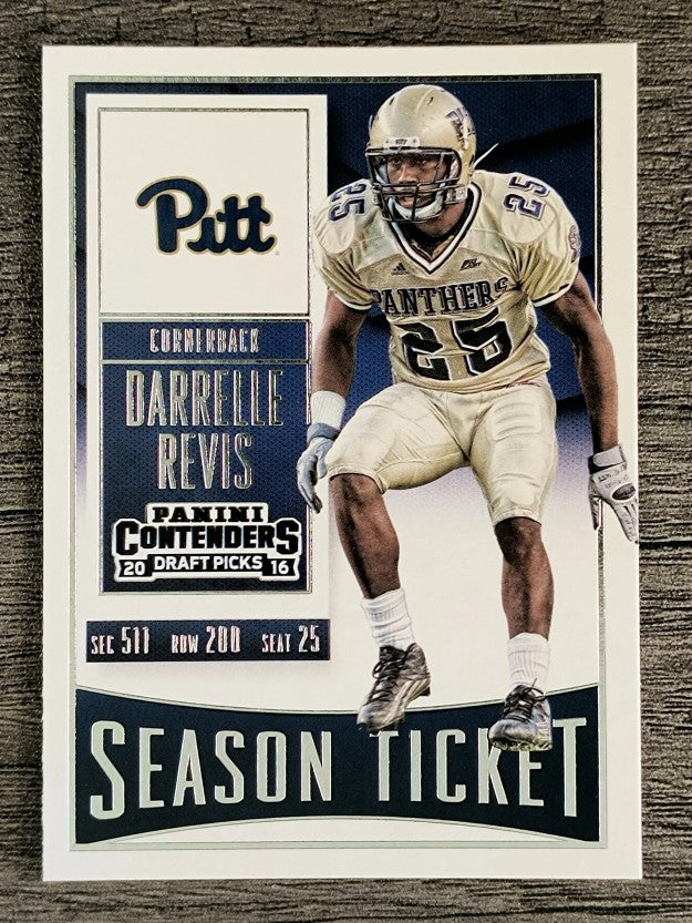 2016 Panini Contenders Draft Picks #24 Darrelle Revis