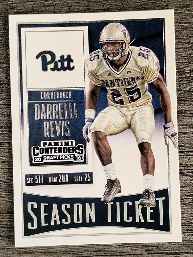 2016 Panini Contenders Draft Picks #24 Darrelle Revis