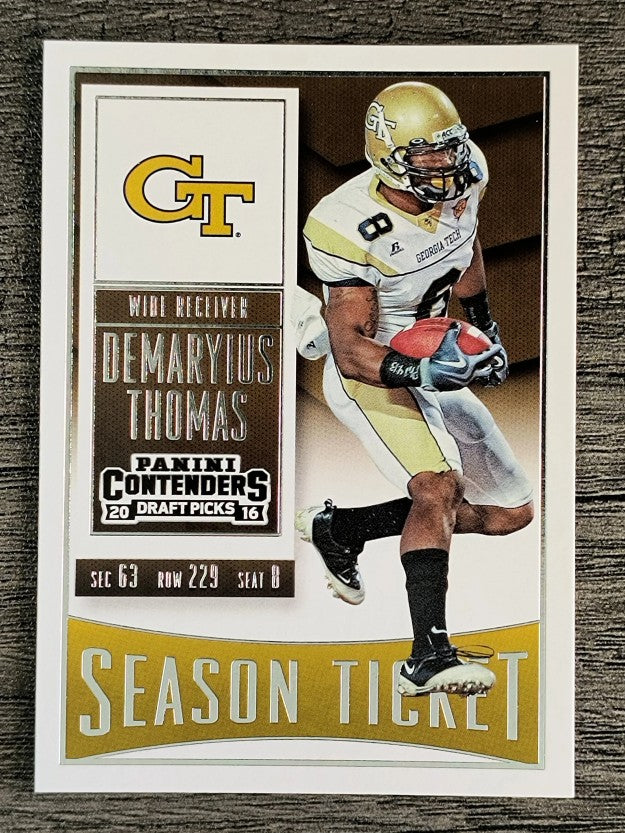 2016 Panini Contenders Draft Picks #28 Demaryius Thomas