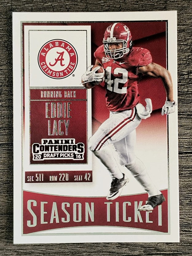 2016 Panini Contenders Draft Picks #36 Eddie Lacy