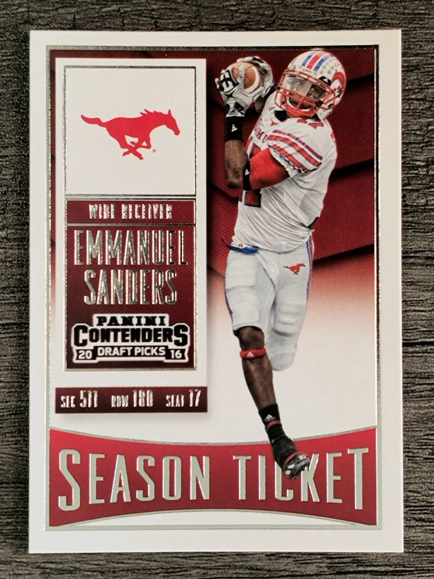 2016 Panini Contenders Draft Picks #39 Emmanuel Sanders