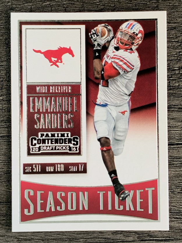 2016 Panini Contenders Draft Picks #39 Emmanuel Sanders