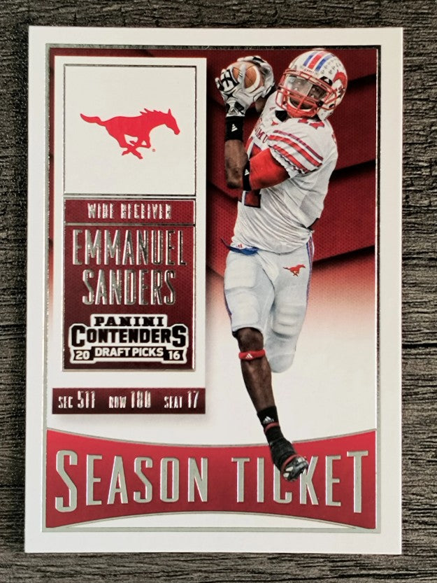 2016 Panini Contenders Draft Picks #39 Emmanuel Sanders
