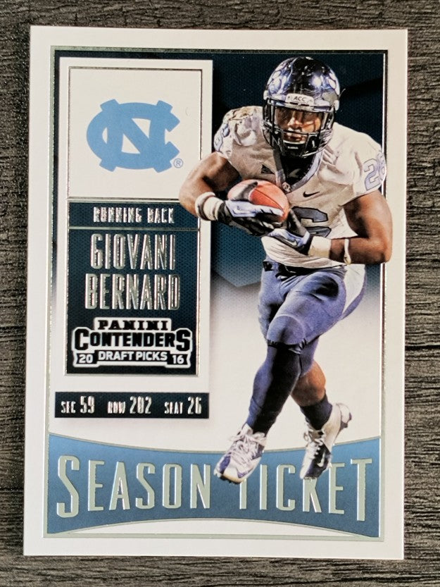 2016 Panini Contenders Draft Picks #41 Giovani Bernard