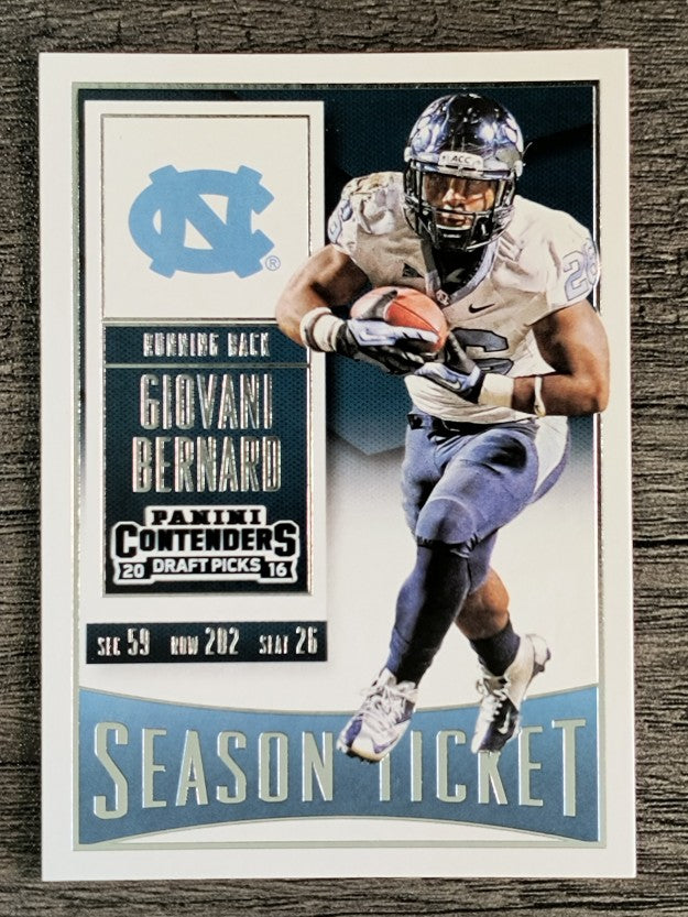 2016 Panini Contenders Draft Picks #41 Giovani Bernard