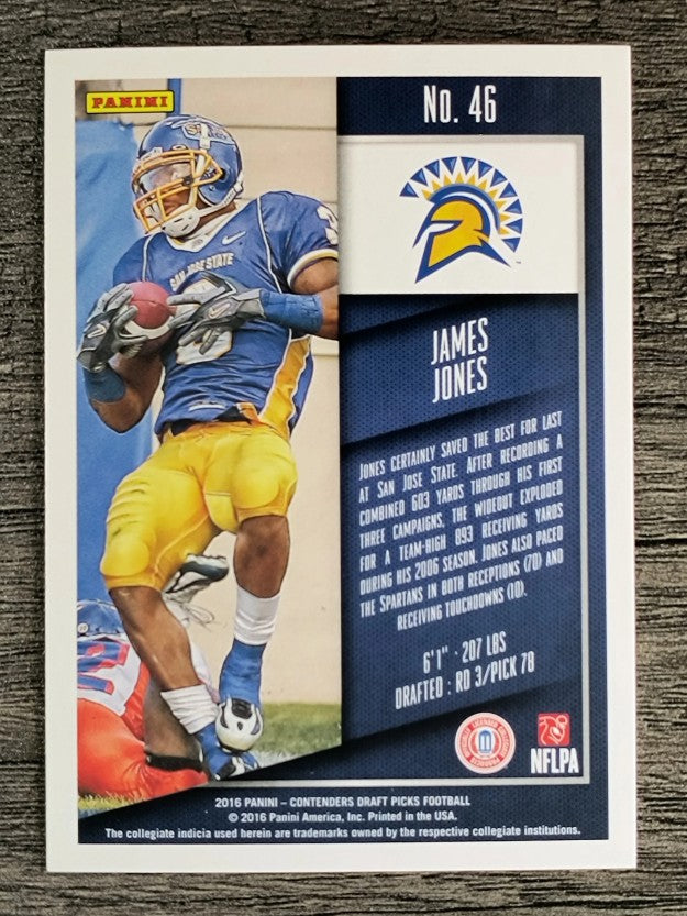 2016 Panini Contenders Draft Picks #46 James Jones