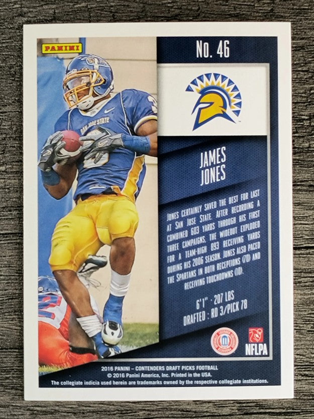 2016 Panini Contenders Draft Picks #46 James Jones