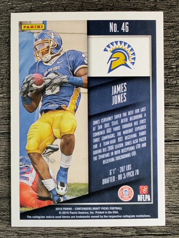 2016 Panini Contenders Draft Picks #46 James Jones