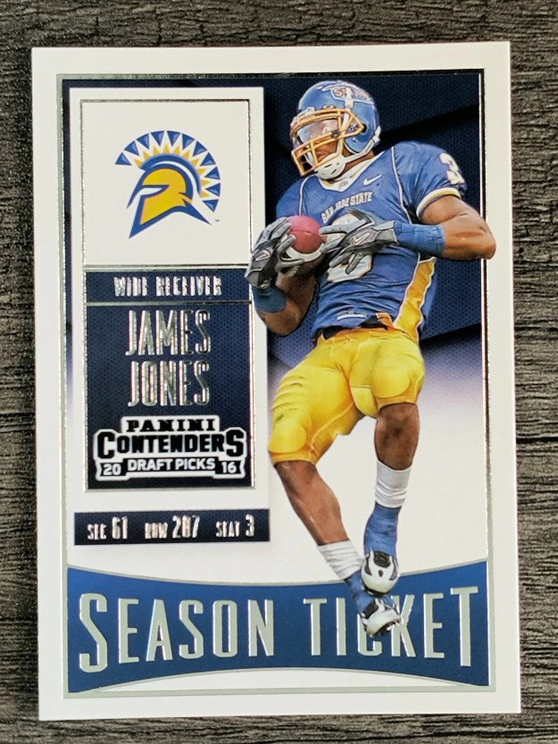 2016 Panini Contenders Draft Picks #46 James Jones