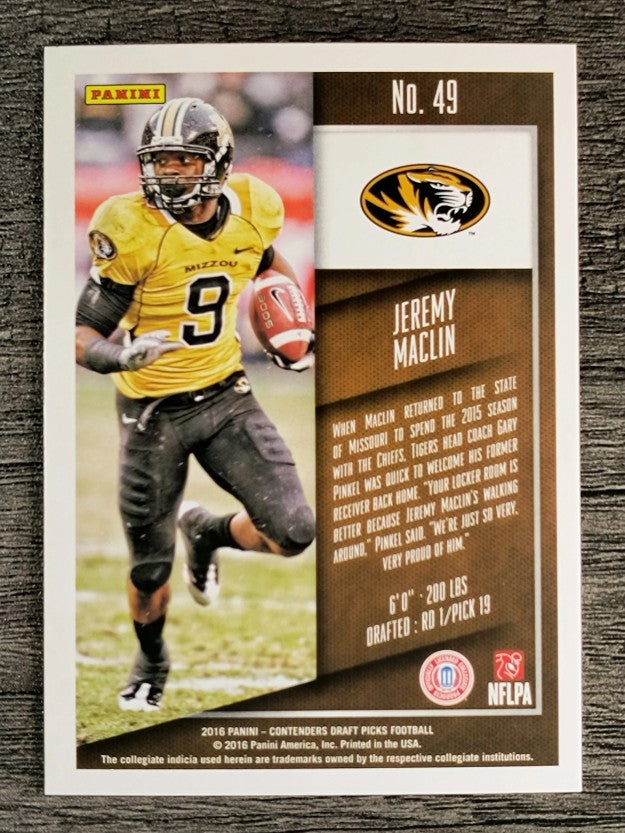 2016 Panini Contenders Draft Picks #49 Jeremy Maclin