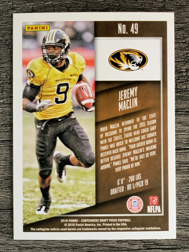 2016 Panini Contenders Draft Picks #49 Jeremy Maclin