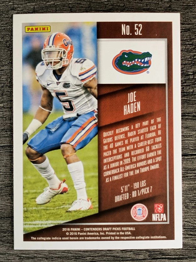 2016 Panini Contenders Draft Picks #52 Joe Haden