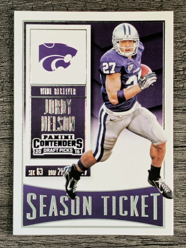 2016 Panini Contenders Draft Picks #53 Jordy Nelson