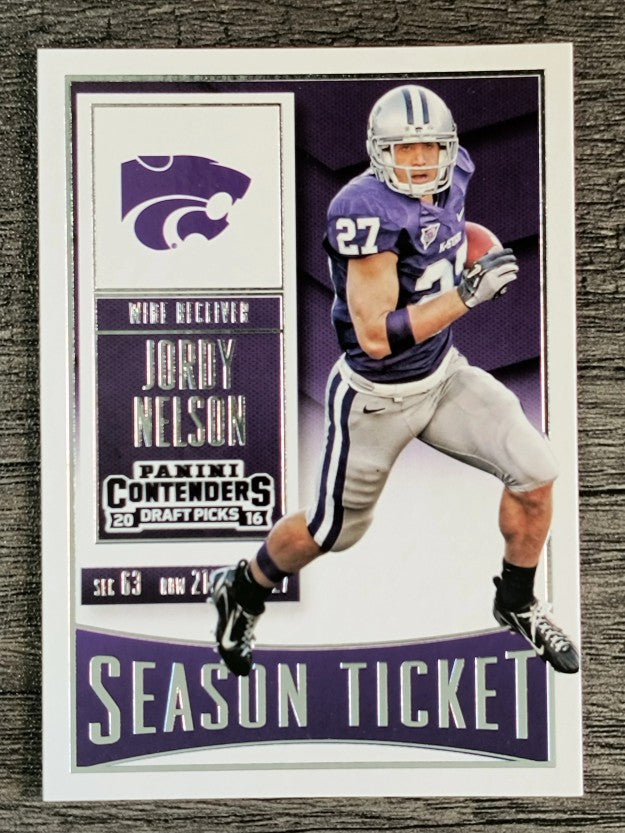 2016 Panini Contenders Draft Picks #53 Jordy Nelson