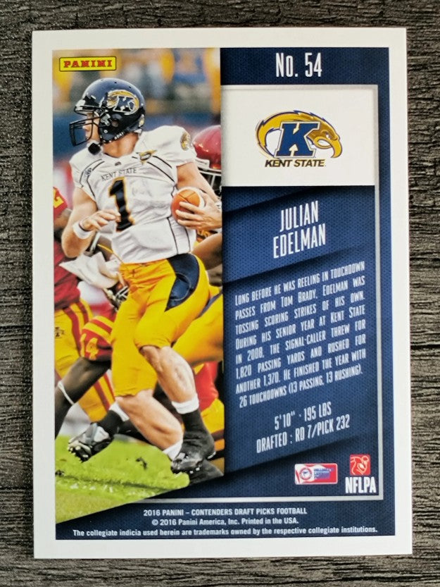 2016 Panini Contenders Draft Picks #54 Julian Edelman