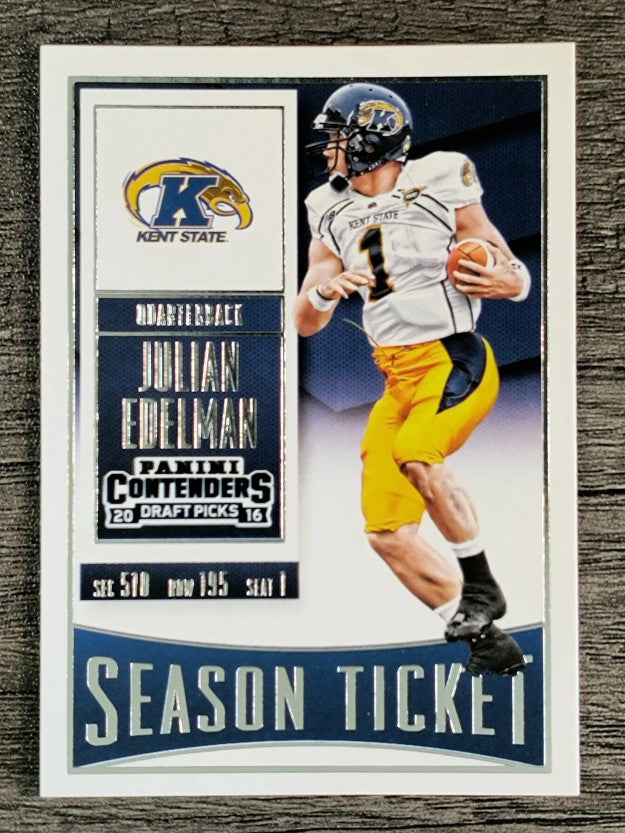2016 Panini Contenders Draft Picks #54 Julian Edelman