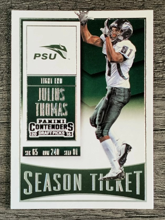 2016 Panini Contenders Draft Picks #56 Julius Thomas