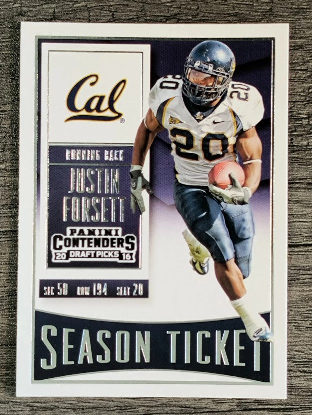 2016 Panini Contenders Draft Picks #57 Justin Forsett