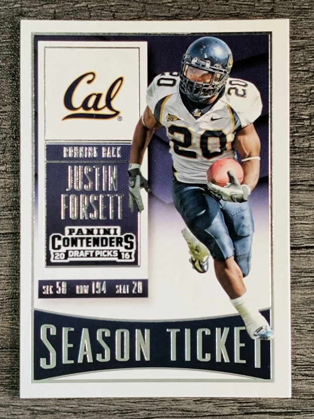 2016 Panini Contenders Draft Picks #57 Justin Forsett